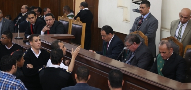 جلسة سابقة من محاكمة المتهمين في قضية فض اعتصام رابعة العدوية