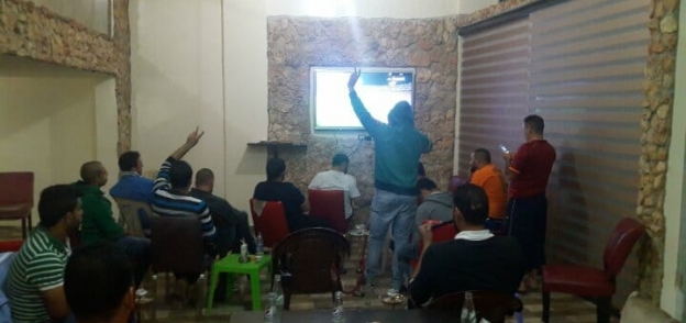 بالصور| اللبنانيون يحتفلون بصعود مصر لكأس العالم