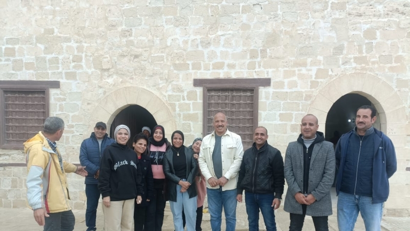 متابعة تطوير قلعة قايتباي في الإسكندرية