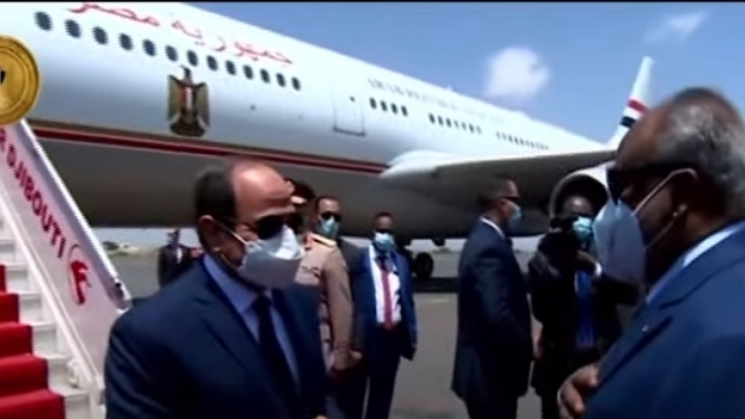 الرئيس عبد الفتاح السيسي يزور جيبوتي ويلتقي رئيسها لزيادة التعاون بين البلدين