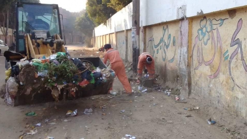 حملة نظافة مكبرة بسوهاج