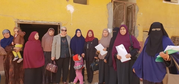 "قومي المراة بكفر الشيخ تواصل حملة المرأة المصرية اصل الحكاية