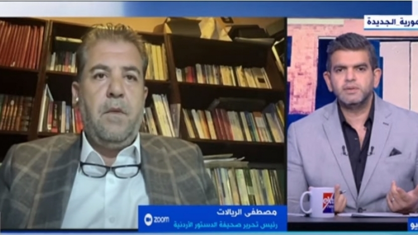 الكاتب الصحفي مصطفى الريالات رئيس تحرير صحيفة الدستور الأردنية