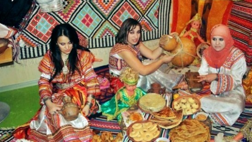 جانب من الاحتفالات برأس السنة الأمازيغية