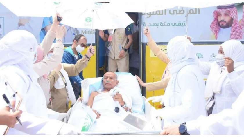 قافلة «الصحة السعودية» للحجاج المرضى المنومين