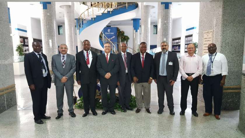 مصر للطيران تستقبل وفد من اير تنزانيا لإنشاء محطة للصيانة اليومية بدار السلام