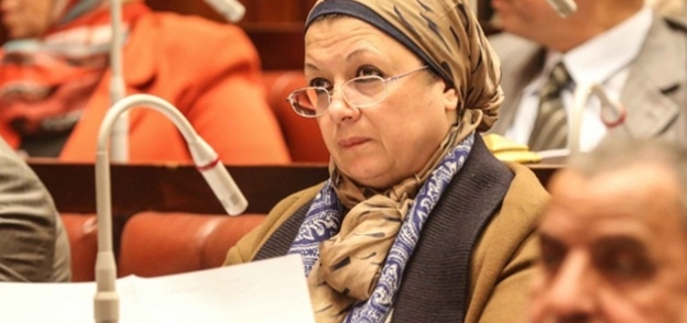 النائبة ماجدة نصر عضو لجنة التعليم والبحث العلمى بمجلس النواب