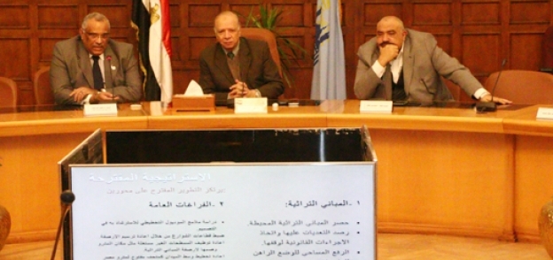 محافظ القاهرة ورئيس جهاز التنسيق الحضارى