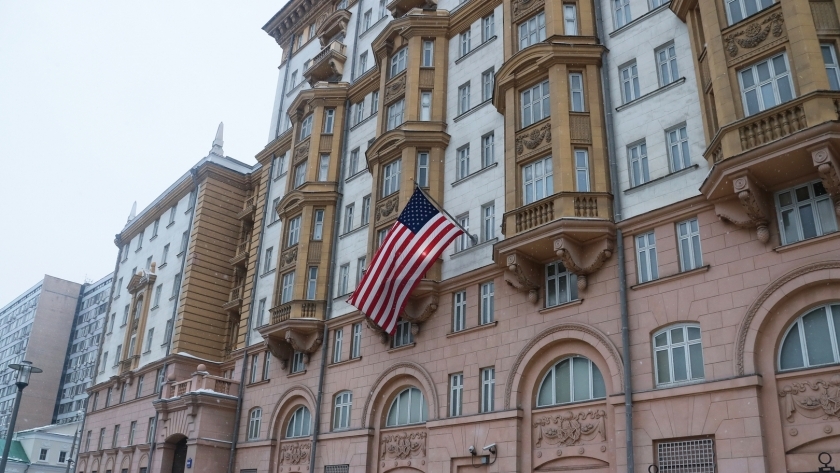 السفارة الأمريكية بموسكو