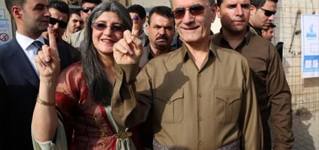 بالصور| قيادات كردستان يصوتون في الاستفتاء على انفصال الأكراد