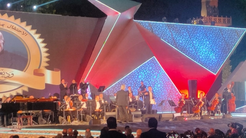 معين شريف في مهرجان الموسيقى العربية