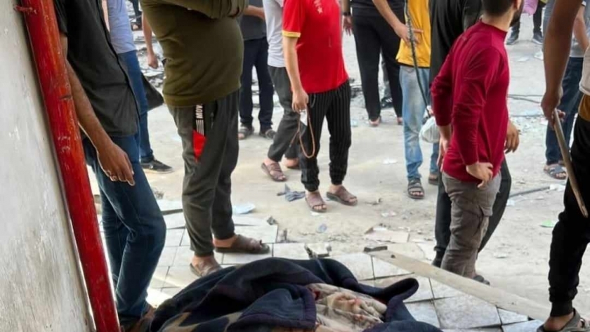 الجثث في شوارع غزة