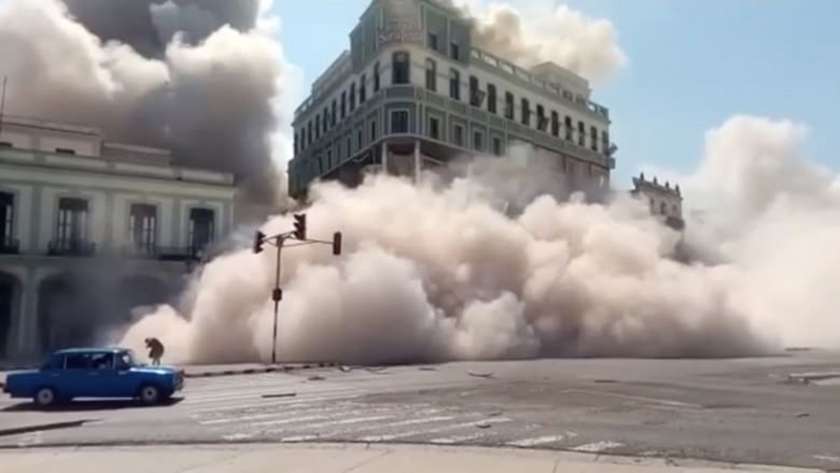انفجار فندق في هافانا