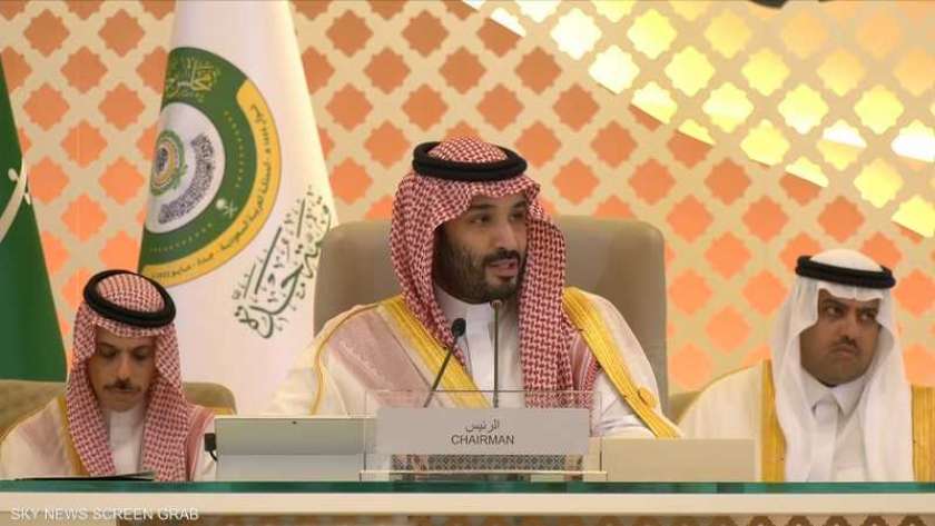 الأمير محمد بن سلمان ولى العهد السعودى خلال كلمته فى القمة العربية