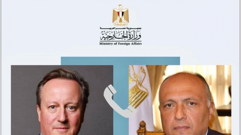 وزير الخارجية سامح شكري يُجري اتصالاً مع وزير خارجية المملكة المتحدة