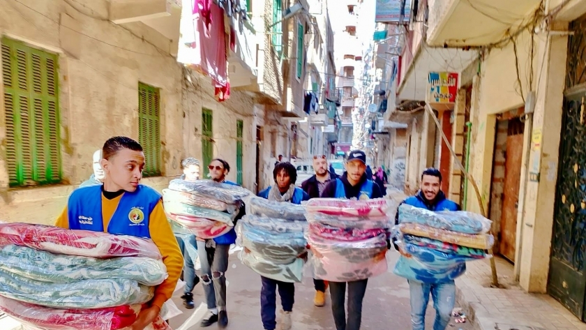 مبادرة شتاء دافئ في الإسكندرية