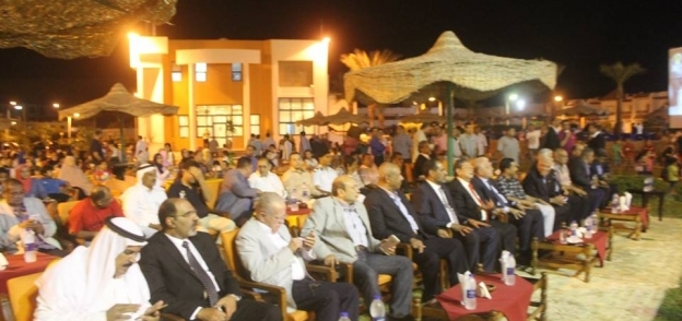 فودة وأعضاء البرلمان وخبراء عسكرين في حفل نادي شرم الشيخ