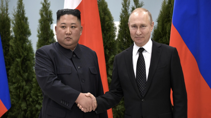زعيم كوريا الشمالية والرئيس الروسي