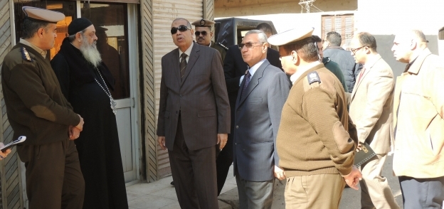 جانب من جولة مدير امن المنيا ومساعد الوزير