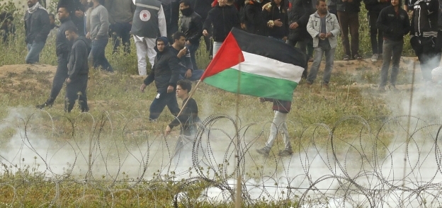 جانب من مسيرات العودة الفلسطينية