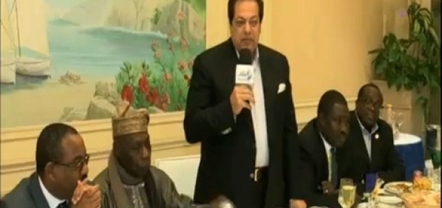 بالصور| أبو العينين يستقبل رئيس نيجيريا ورئيس وزراء إثيوبيا السابقين