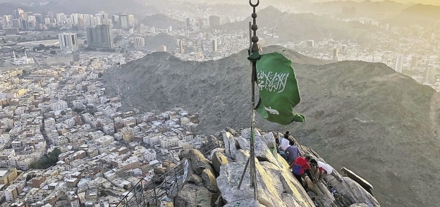 صورة لـ«مكة» من أعلى تظهر الأماكن المقدسة
