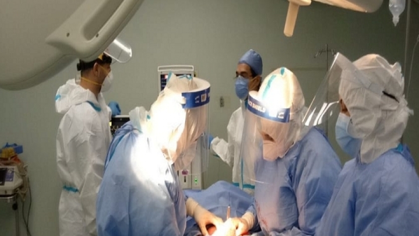 ولادة قيصرية لمصابة كورونا في مستشفى الأحرار بالزقازيق
