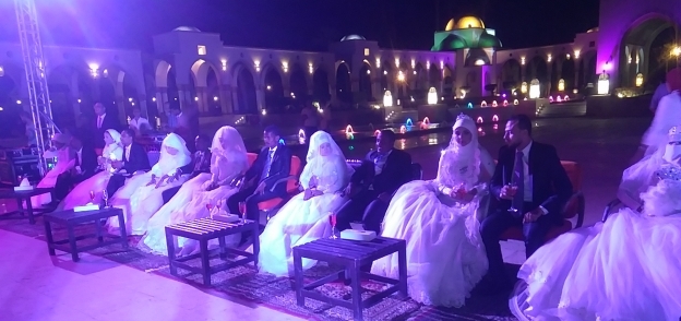 بالصور| حفل زفاف جماعي لـ25 عروسا من الأيتام بالبحر الأحمر 