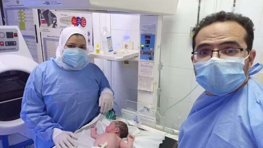إجراء أول ولادة قيصرية لأم مصابة بفيروس كورونا في بني سويف
