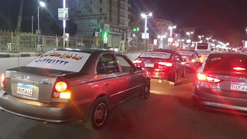 محافظة الغربية تخصص 4 سيارات لمساعدة المواطنين العالقين وقت الحظر