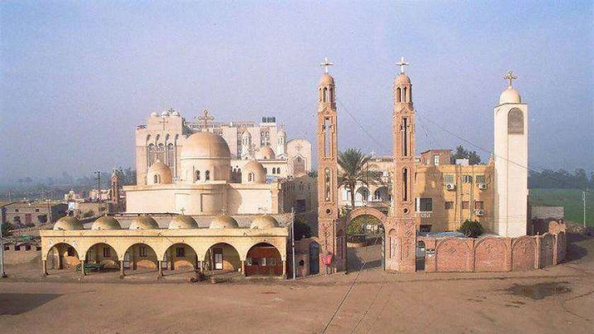 دير القديسة دميانة فى محافظة الدقهلية يعتبر من أقدم أديرة الرهبنة النسائية