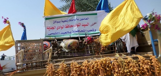 بالصور| احتفال محافظة الوادي الجديد بالعيد القومي في استاد المحافظة