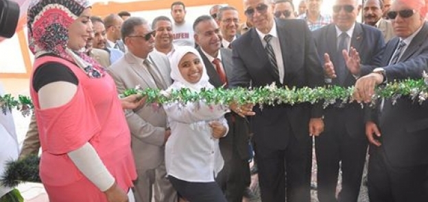 افتتاح مدرسة الشعراوي الثانوية بالخارجة