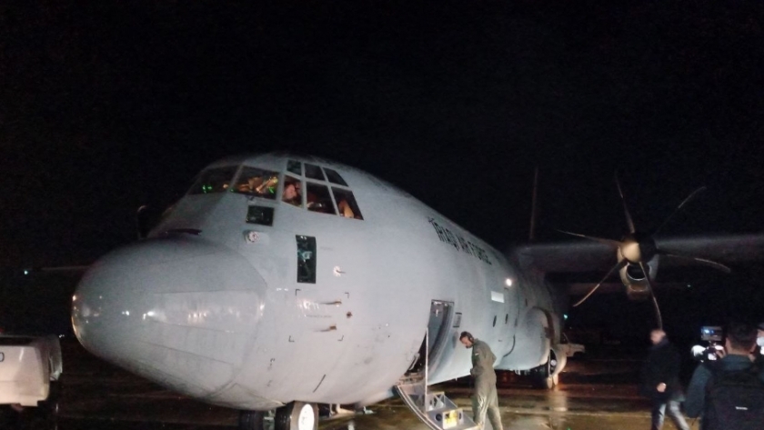 وصول طائرة مساعدات عراقية إلى مطار دمشق الدولي