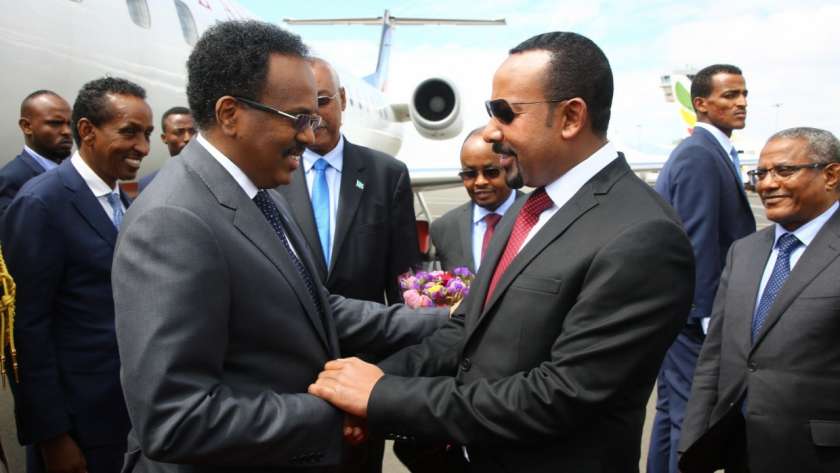 رئيس وزراء إثيوبيا وزعيم الصومال