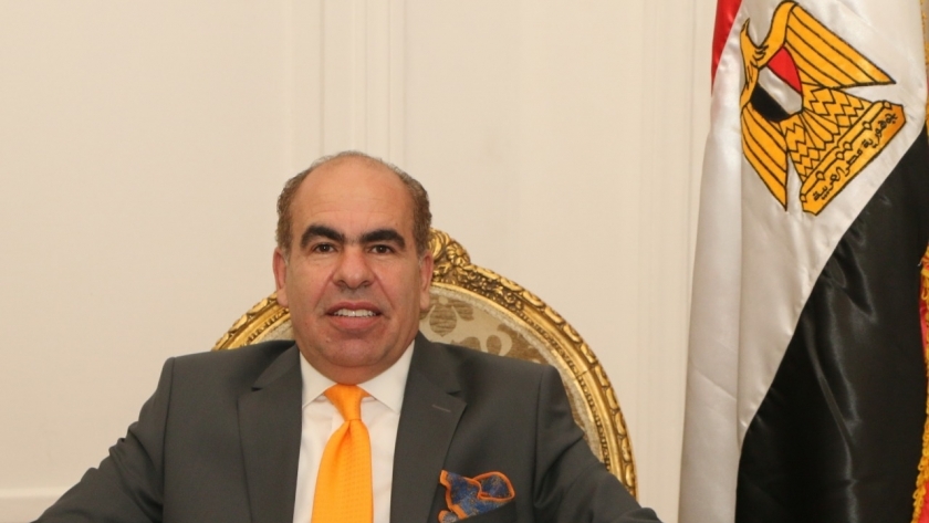 النائب ياسر الهضيبي رئيس الهيئة البرلمانية لحزب الوفد بمجلس الشيوخ