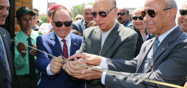 محافظ القاهرة يفتتح حديق الاسرة