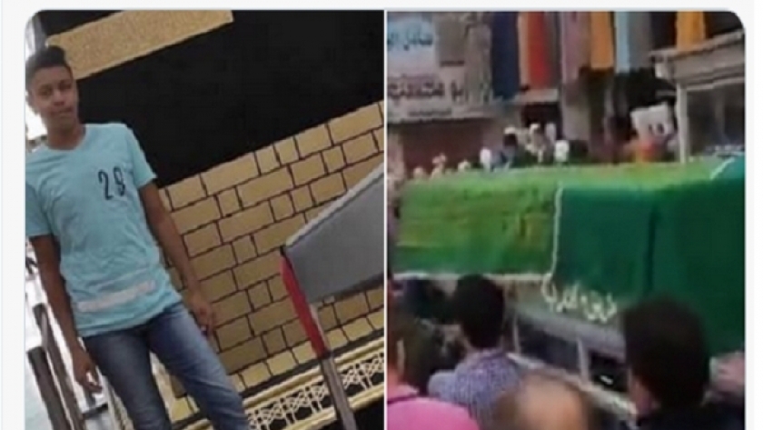 تشييع جثمان الطفل عمر محمد ميرة