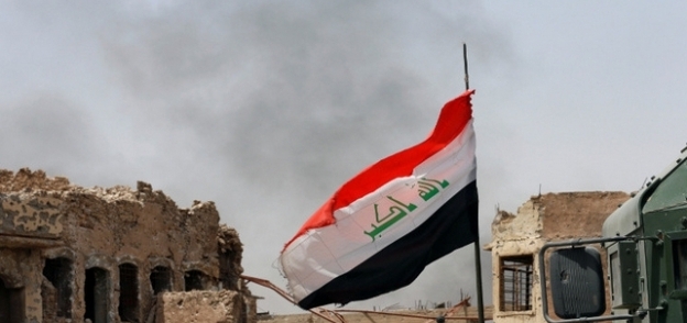العلم العراقي في الموصل