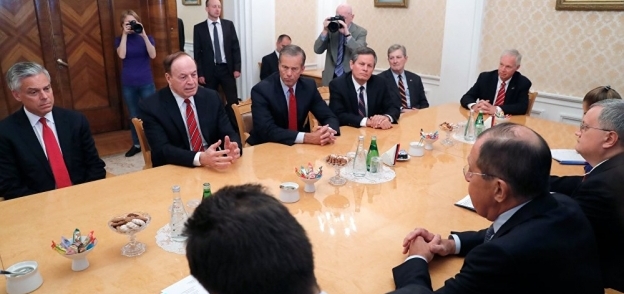 اجتماع لافروف بالوفد الأمريكي بموسكو