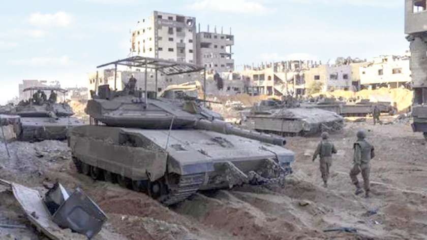 انسحاب آليات جيش الاحتلال الإسرائيلي