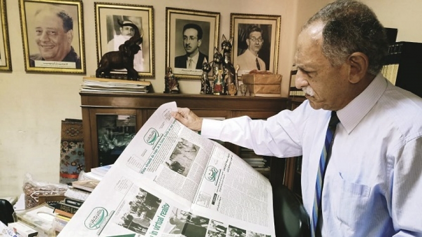 يوسف سيدهم رئيس تحرير جريدة «وطنى»