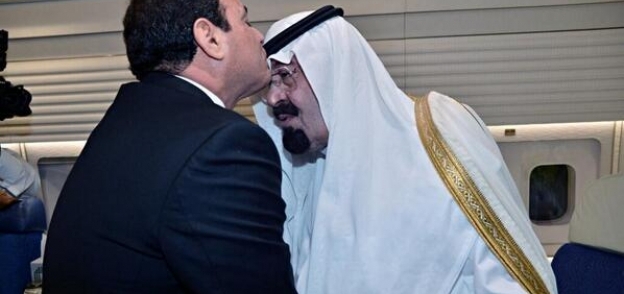 "السيسي" والملك "عبدالله بن عبدالعزيز"