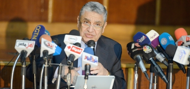 وزير الكهرباء خلال مؤتمر إعلان أسعار استهلاك شرائح الكهرباء الجديدة