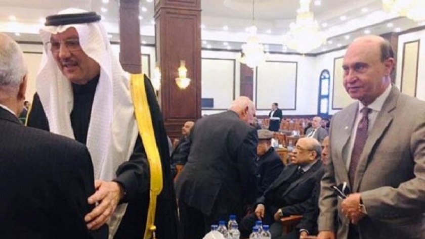 السفير السعودي بجنازة الرئيس الأسبق مبارك