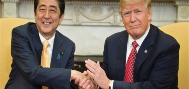 الرئيس الأمريكي ورئيس وزراء اليابان
