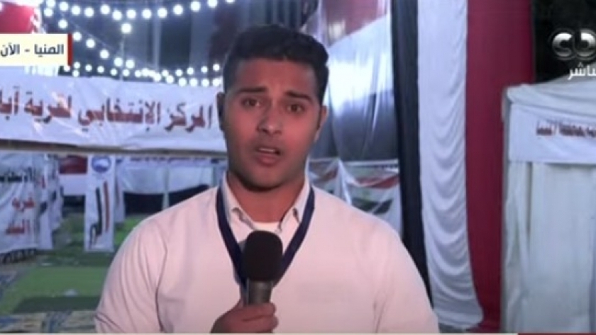محمد شاهين، مراسل "في المساء مع قصواء" في المنيا