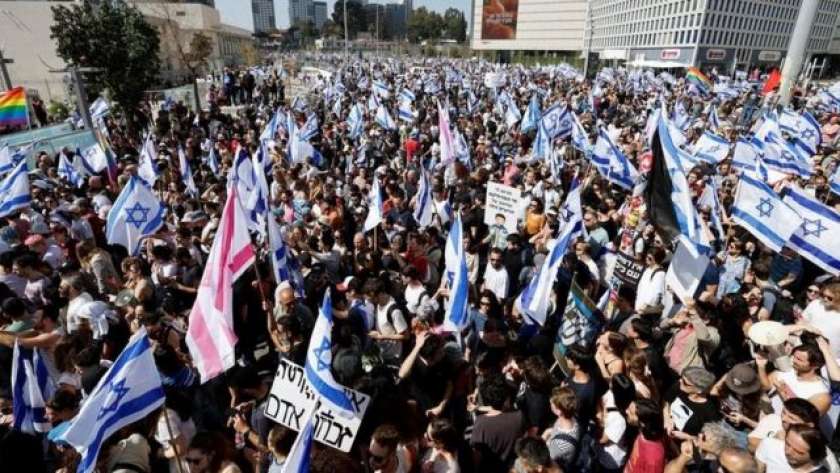مظاهرات مناهضة لحكومة نتنياهو داخل دولة الاحتلال