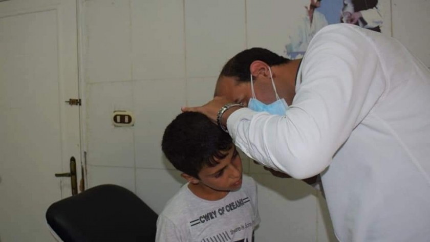 قافلة طبية في الشيخ زويد