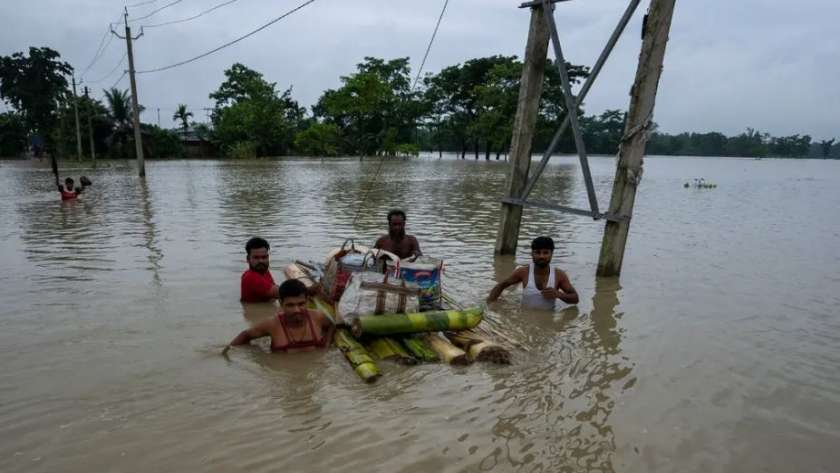 فيضانات الهند-صورة أرشيفية